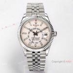 Swiss Made Rolex New Sky-Dweller Jubilee watch White Dial Swiss 9001